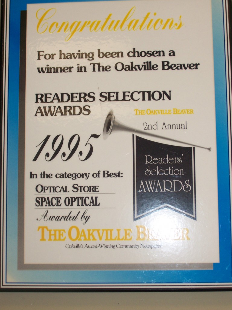 Readers Selection Award 1995